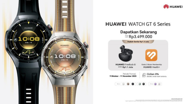 HUAWEI WATCH GT 6 Series: Smartwatch Fashionable dengan Akurasi yang Presisi untuk Advanced Sports dan Daya Tahan Baterai Hingga 21 Hari