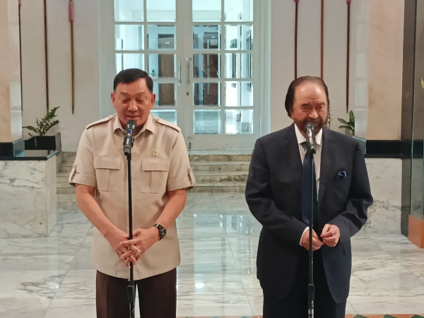 Surya Paloh Temui Menhan Sjafrie Sjamsoeddin 1 Jam di Kemhan, Bakal Ada Pertemuan Lanjutan