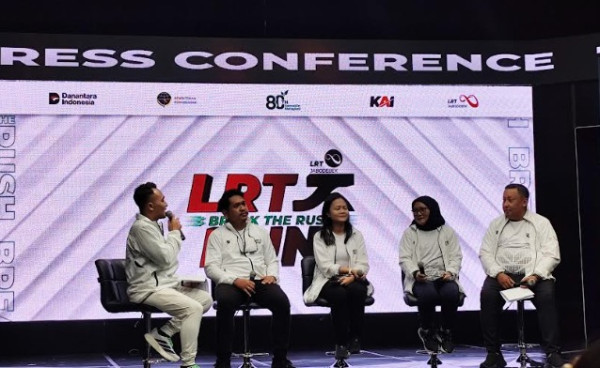 3.000 Pelari Ramaikan Ajang Lari LRT Run 2025 Bertajuk Break The Rush