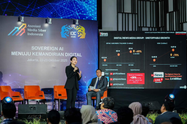 Angela Tanoesoedibjo: Kolaborasi Jadi Kunci Ekosistem Digital Nasional