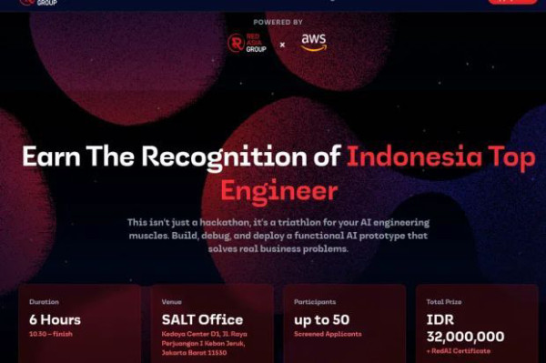 Menjawab Tantangan Bisnis Masa Kini lewat RedAI Triathlon 2025