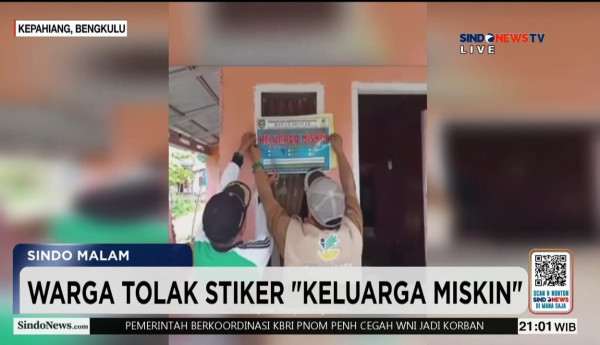 Penerima Bansos Mundur karena Rumah Ditempeli Stiker Keluarga Miskin, Mensos Buka Suara