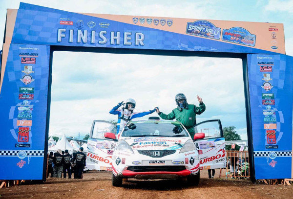 Diva Zahra Tutup Kejurnas Sprint Rally 2025 dengan Prestasi Moncer