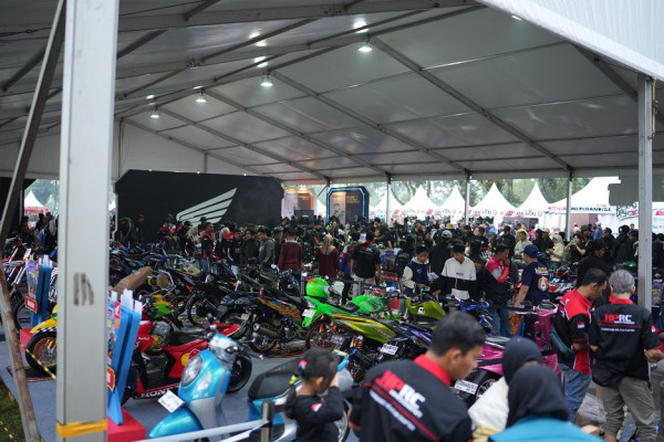 Semangat Persaudaraan dari Cikajang, 32.373 Bikers Ramaikan Honda Bikers Day 2025
