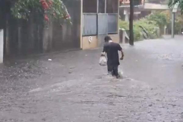 Pemukiman Warga di Pondok Karya Lumpuh Terendam Banjir, Ini Penampakannya