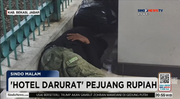 Stasiun Cikarang Jadi Hotel Darurat Pejuang Rupiah, Berharap KRL Beroperasi 24 Jam