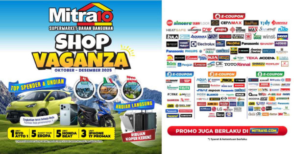 Kejar Diskon Nataru dan Kupon Shopvaganza, Produk Favorit Mitra10 Langsung Jadi Rebutan!