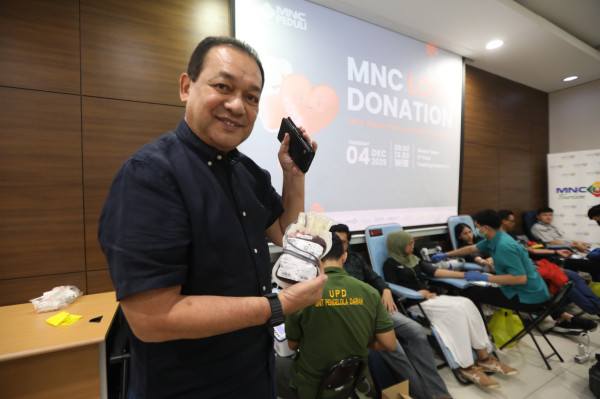 MNC Peduli Gelar Donor Darah dan Galang Dana untuk Korban Bencana Sumatera