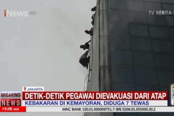 Update Kebakaran Gedung di Kemayoran, Kapolrestro Jakpus: 22 Orang Tewas