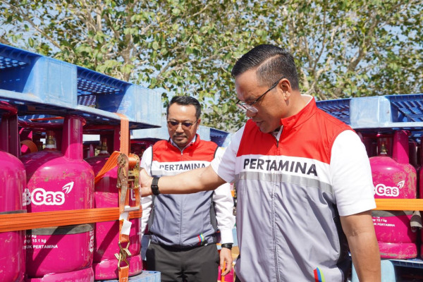 Pertamina Pasok LPG ke Daerah Bener Meriah Gunakan Metode Sling Load