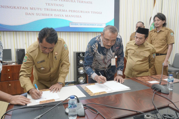 Pendidikan Tinggi Makin Dekat! UT Ternate Teken MoU dengan Pemkab Haltim Hadirkan Kuliah Fleksibel