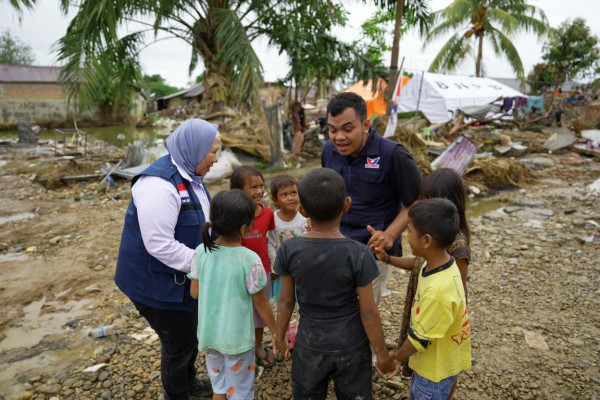 Perindo Buka Dapur Umum dan Posko Layak Pengungsi, Sri Gusni: Aceh Tamiang Masih Darurat Pasokan Pangan!