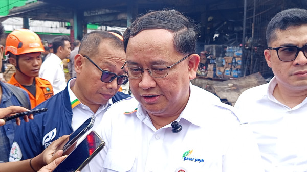 Pasar Induk Kramat Jati Terbakar, Tempat Penampungan Sementara Disiapkan