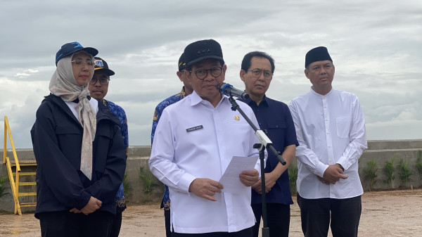Progres Tanggul Laut Kawasan Ancol Capai 95 Persen, Pramono Minta Dilakukan Beautifikasi