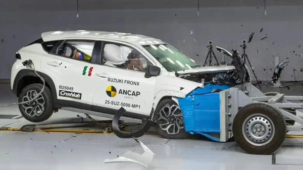 Nyaris Nol Bintang ANCAP: Sabuk Pengaman Gagal, Suzuki Fronx Diguncang Skandal Keselamatan