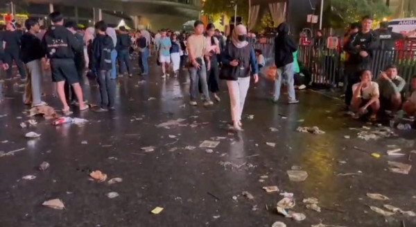 3.846 Petugas Dikerahkan Bersihkan Sampah Malam Tahun Baru di Jakarta