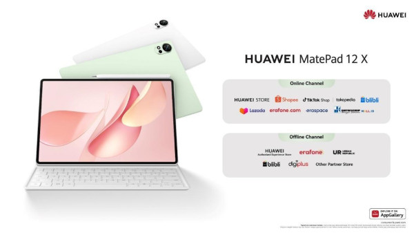 HUAWEI MatePad 12 X 2026, Tablet PC-Level Andalan untuk Awal Tahun yang Lebih Rapi dan Produktif