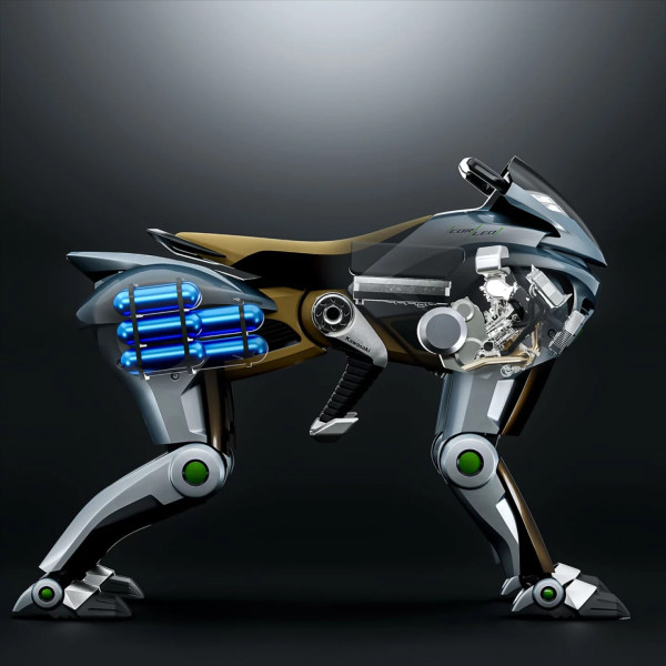 Kawasaki Kenalkan Robot Kuda Berkaki 4 Bisa Berlari Sekencang Motor