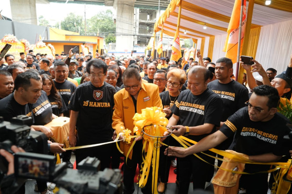 HUT ke-19, Hanura Punya Kantor DPP Baru di Jalan Proklamasi