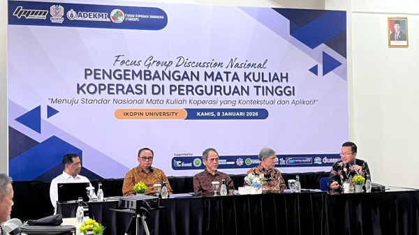 Kurikulum Koperasi Dorong Koperasi Mahasiswa sebagai Inkubator Wirausaha