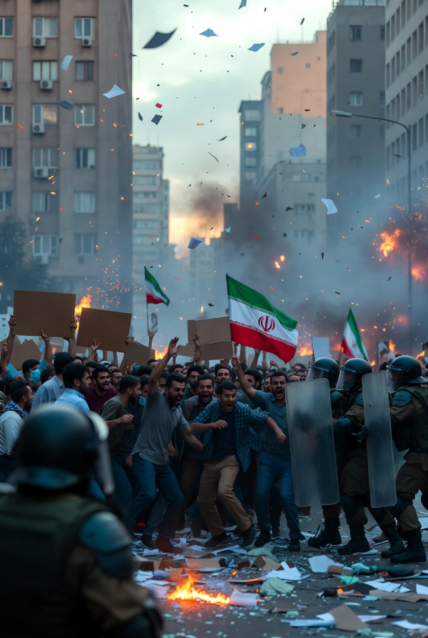 6 Alasan Rakyat Iran Melawan Khamenei
