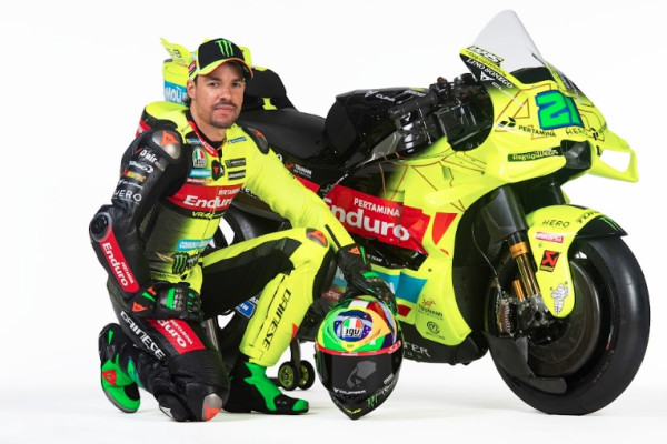Pertamina Enduro VR46 Racing Team Kembali ke Warna Hitam-Kuning di MotoGP 2026