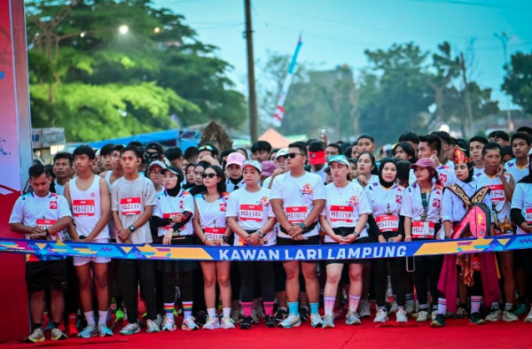 Event Lari HS Run Lampung Diramaikan 5.000 Peserta, Olahraga Sambil Dongkrak Ekonomi Daerah
