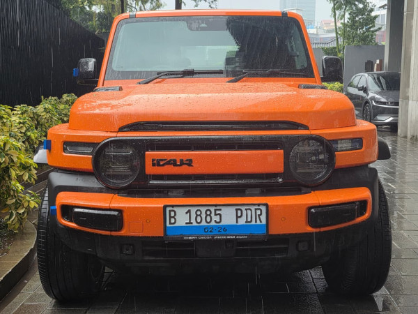 Baby Defender Pesaing J6T? iCAR Bawa SUV Listrik Retro V23 yang Bisa Dibongkar Pasang Sendiri