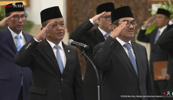 Prabowo Lantik Anggota Dewan Energi Nasional, Bahlil Jadi Ketua Harian