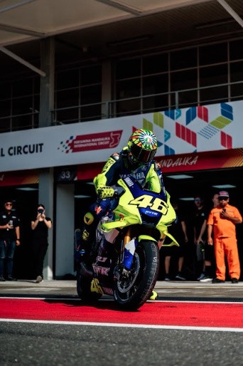Valentino Rossi Akhirnya Jajal Langsung Sirkuit Mandalika