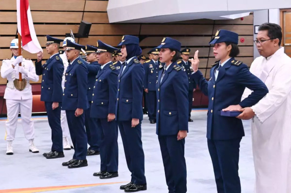 Selamat! 6 Atlet TNI AU Sandang Pangkat Perwira