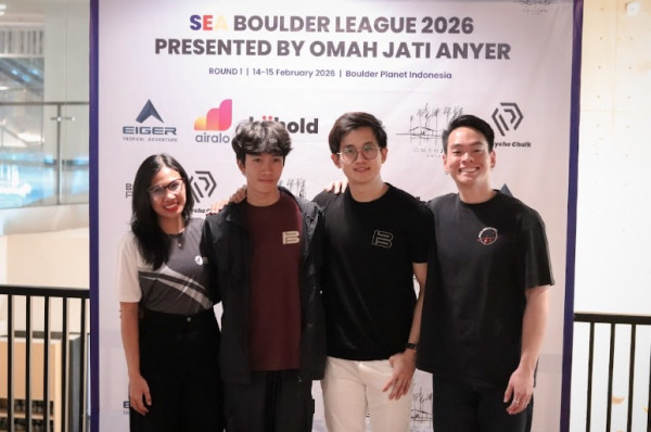 SEA Boulder League 2026 Resmi Digelar di Jakarta, Olahraga Pajat Tebing Makin Kompetitif