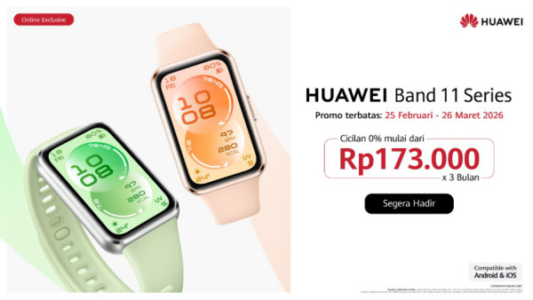 Segera Hadir HUAWEI Band 11 Series dengan Smartwatch-Like Experience