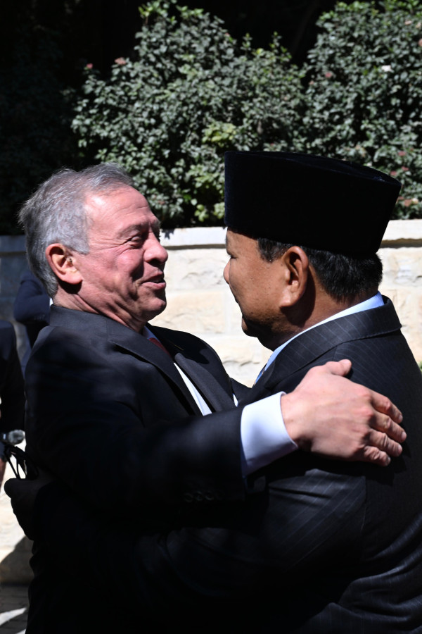 Raja Abdullah II Sebut Yordania Rumah Kedua Prabowo Subianto