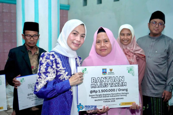 Ramadan, Bupati Serang Gelar Bazar hingga Turunkan Banyak Bantuan