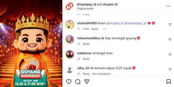 Goyang ShopeePay: Serunya Interaksi, Untungnya Berlipat di Bulan Ramadan