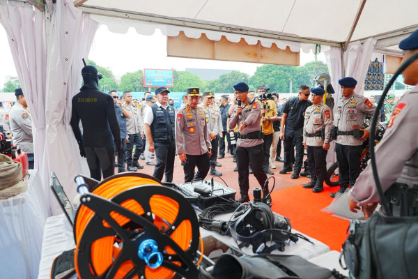 Menjelang Arus Mudik, Kapolri Pastikan Kesiapan Sarpras dan Personel Hadapi Bencana