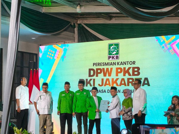 Cak Imin Minta Kantor Baru PKB DKI Harus Jadi Pusat Perjuangan untuk Jakarta