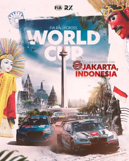 Indonesia Tuan Rumah FIA Rallycross World Cup 2026, Balapan Digelar di Sirkuit Ancol