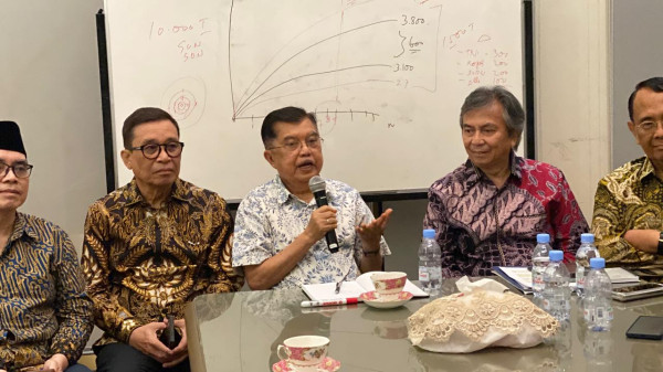 Jusuf Kalla Bareng Para Mantan Dubes Bahas Situasi Timur Tengah hingga BoP
