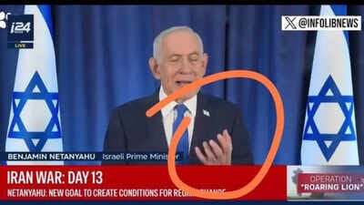 Dikabarkan Tewas, Netanyahu Muncul dengan Keanehan Jarinya Ada 6