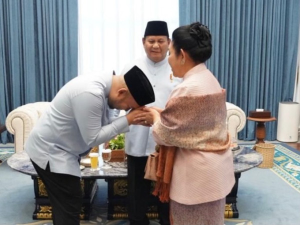 Momen Hangat Prabowo, Titiek Soeharto, dan Didit di Istana saat Lebaran 2026