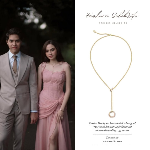 Syifa Hadju Pakai Kalung Rp170 Juta saat Pre-Wedding dengan El Rumi