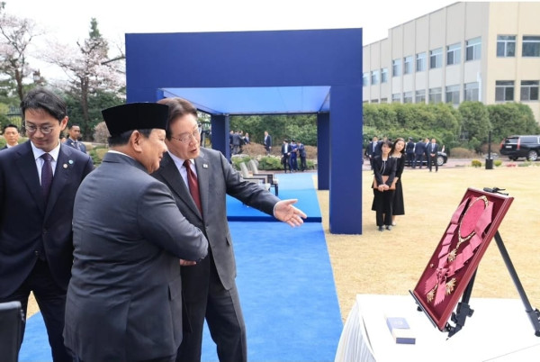 Presiden Prabowo Terima Penghargaan Tertinggi Korsel, The Grand Order of Mugunghwa