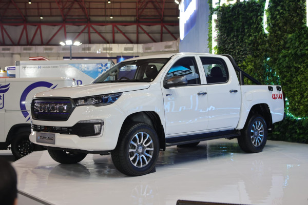 Foton Luncurkan Double Cabin Listrik dan 4 EV Terbaru di GIICOMVEC 2026