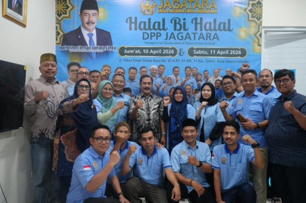 Gelar Halalbihalal, Jagatara Komitmen Dukung Program Presiden Prabowo