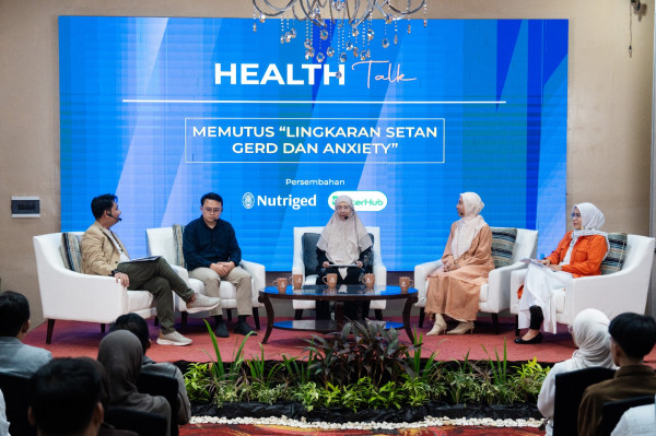 Health Talk Bogor Bahas Keterkaitan GERD dan Kecemasan, Hadirkan Protokol 5R