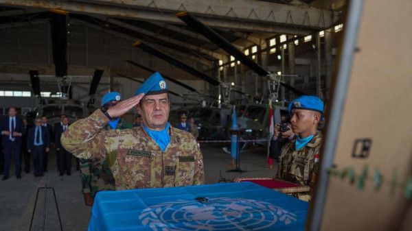 UNIFIL Gelar Upacara Penghormatan Terakhir untuk Kopda Rico Pramudia