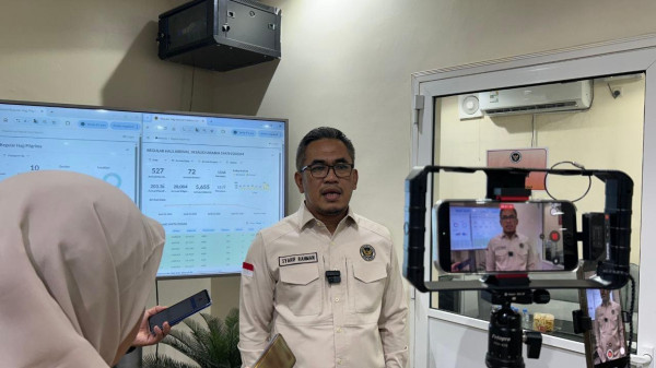 Kecanggihan Bus Hidrolik Jemaah Haji, Bodi ‘Menunduk’ demi Mudahkan Kursi Roda
