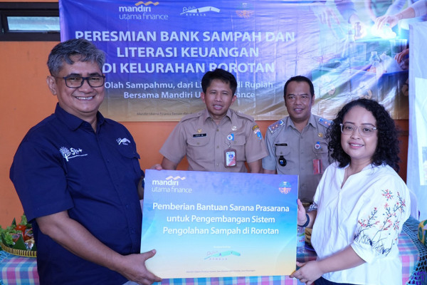 Wujudkan Lingkungan Bersih, MUF Hadirkan Program Bank Sampah di Rorotan